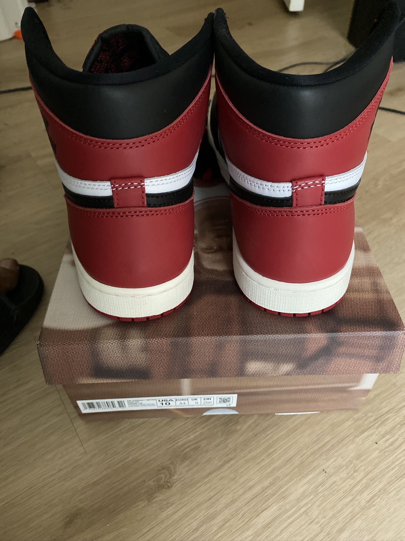 Jordan 1 Black Toe