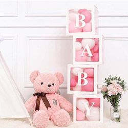 Clear Balloon Boxes For Boys And Girls Gender.