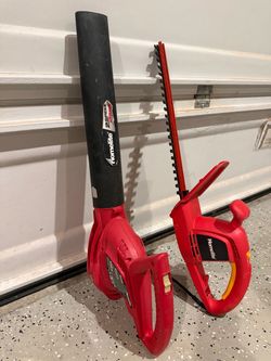 Homelite Corded Blower and Trimmer Combo