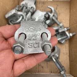 (15) Steel City RC 1, Beam Clamp, 1"Right Angle Pipe Support SCI