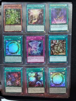 Yu-Gi-Oh Card Lot - Binder Of 270+ Cards - TCG - 1st Edition