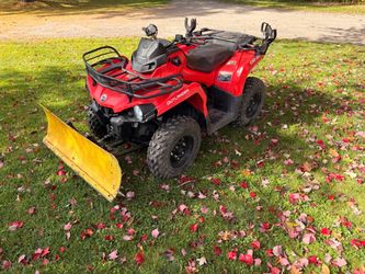 2021 can am outlander 450 plow