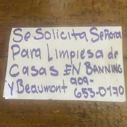 En El Área De Banning And Beaumont