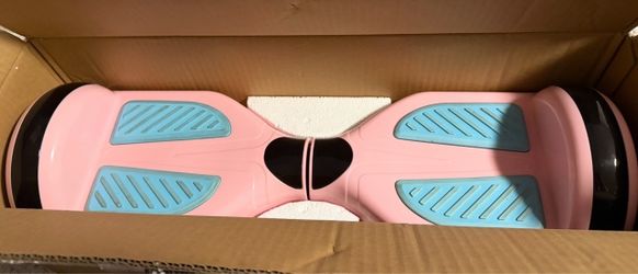 Pink led light up hover board brand new, but wheels have signs of it being tested