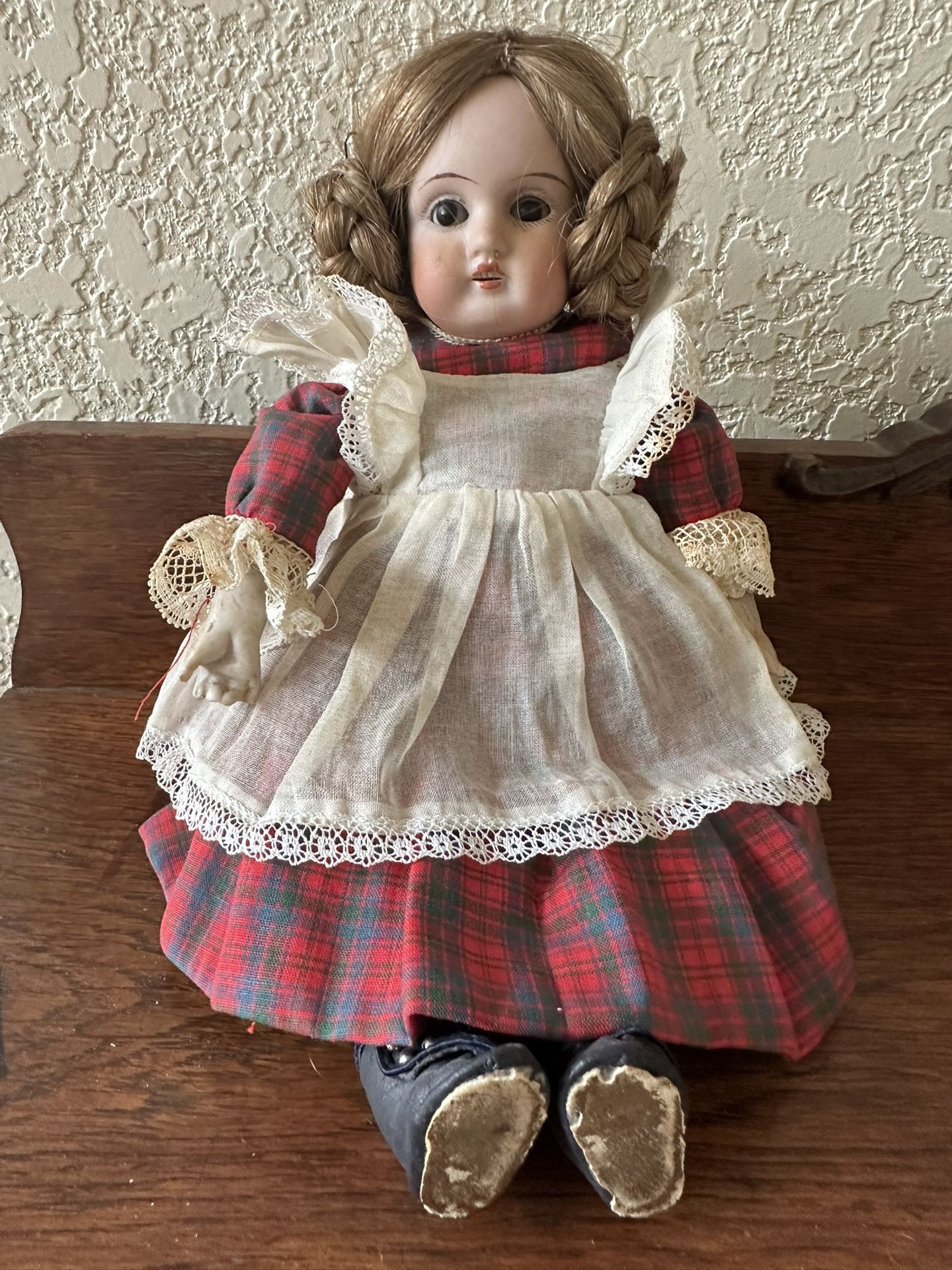 Antique German Doll With It Sleep Eyes All Original