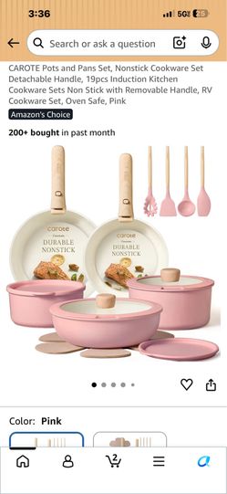 19 piece Carote pot set
