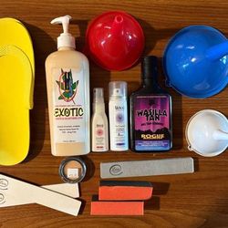 Hair Care, Skin Firming /Tanning Lotion, Eye Shadow & Nail Files *New