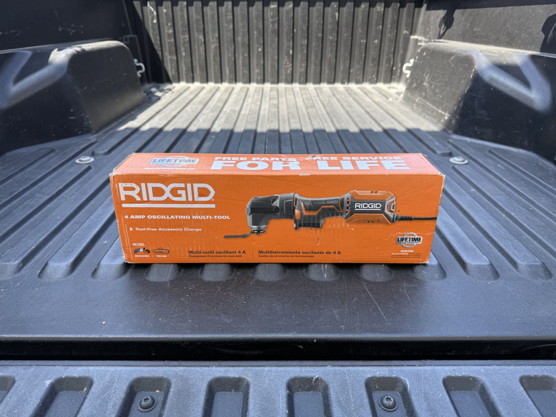 RIDGID 4 Amp Corded Oscillating Multi-Tool