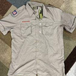 Boy Scouts Uniform shirt L Plus Extras 