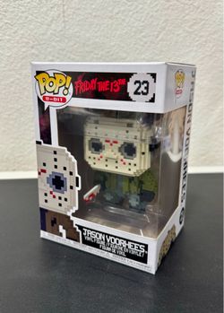 Friday the 13th: Jason Voorhees vaulted and RARE funko pop like new!! Horror 8-Bit edition