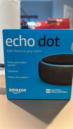 Alexa echo dot  3rd GEN