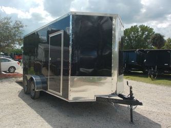 Quality Cargo 7 x 14 Enclosed 7k Cargo Trailer
