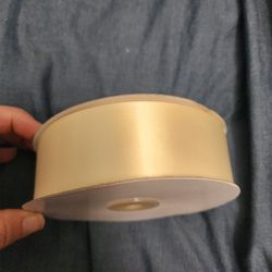 Ivory Satin Ribbon