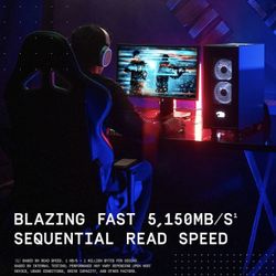 WD_BLACK 2TB SN770 NVMe Gaming Solid State Internal Drive - Gen4 PCle, M.2 2280, up to 5,150 MB/s