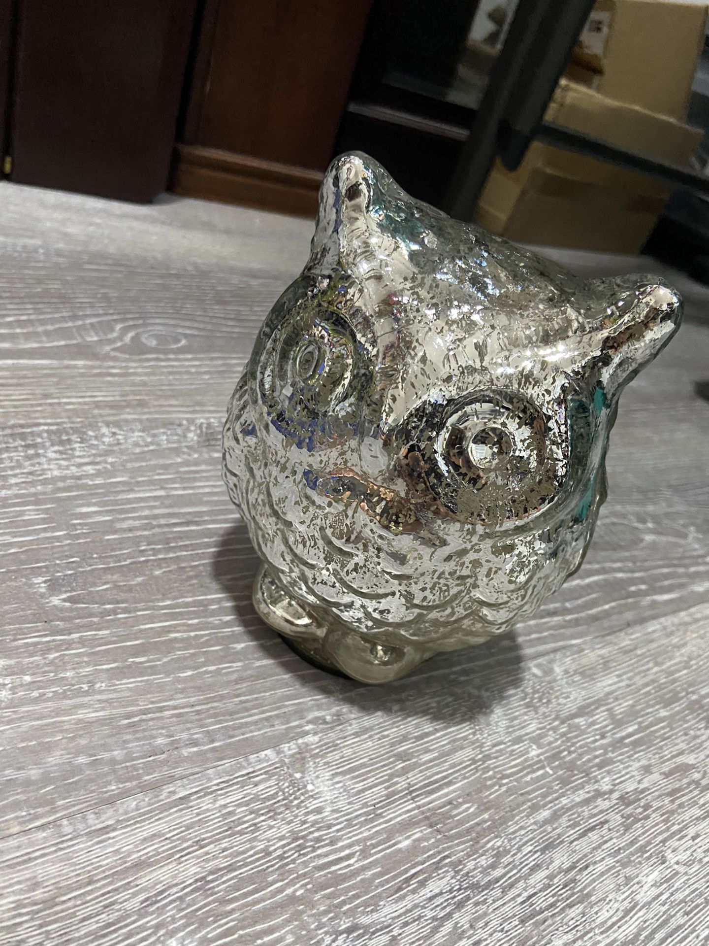 Mini owl statue