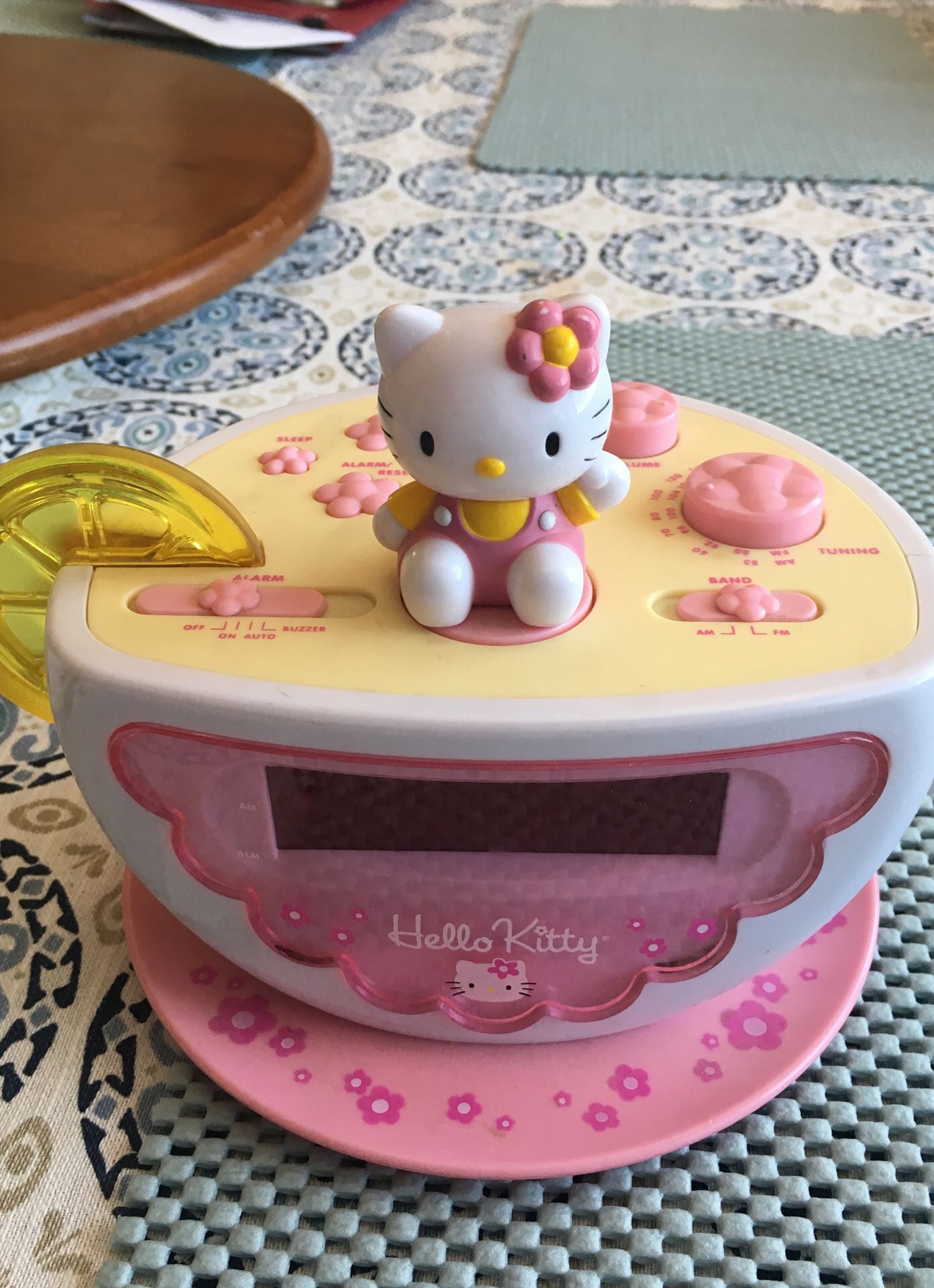 Hello Kitty Alarm Clock Radio