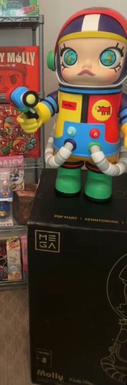 1000% KEITH HARING MEGA SPACE MOLLY OPENED FOR DISPLAY ONLY