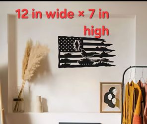 Military Metal Wall Art Sign