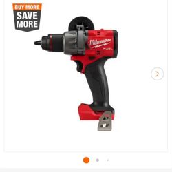 M18 FUEL 18V Lithium-lon Brushless Cordless 1/2 in. Hammer Drill/Driver (Tool-Only) (612) V BUY MORE SAVE MORE Milwaukee