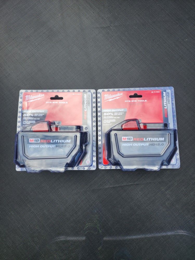 Milwaukee M18 Batteries