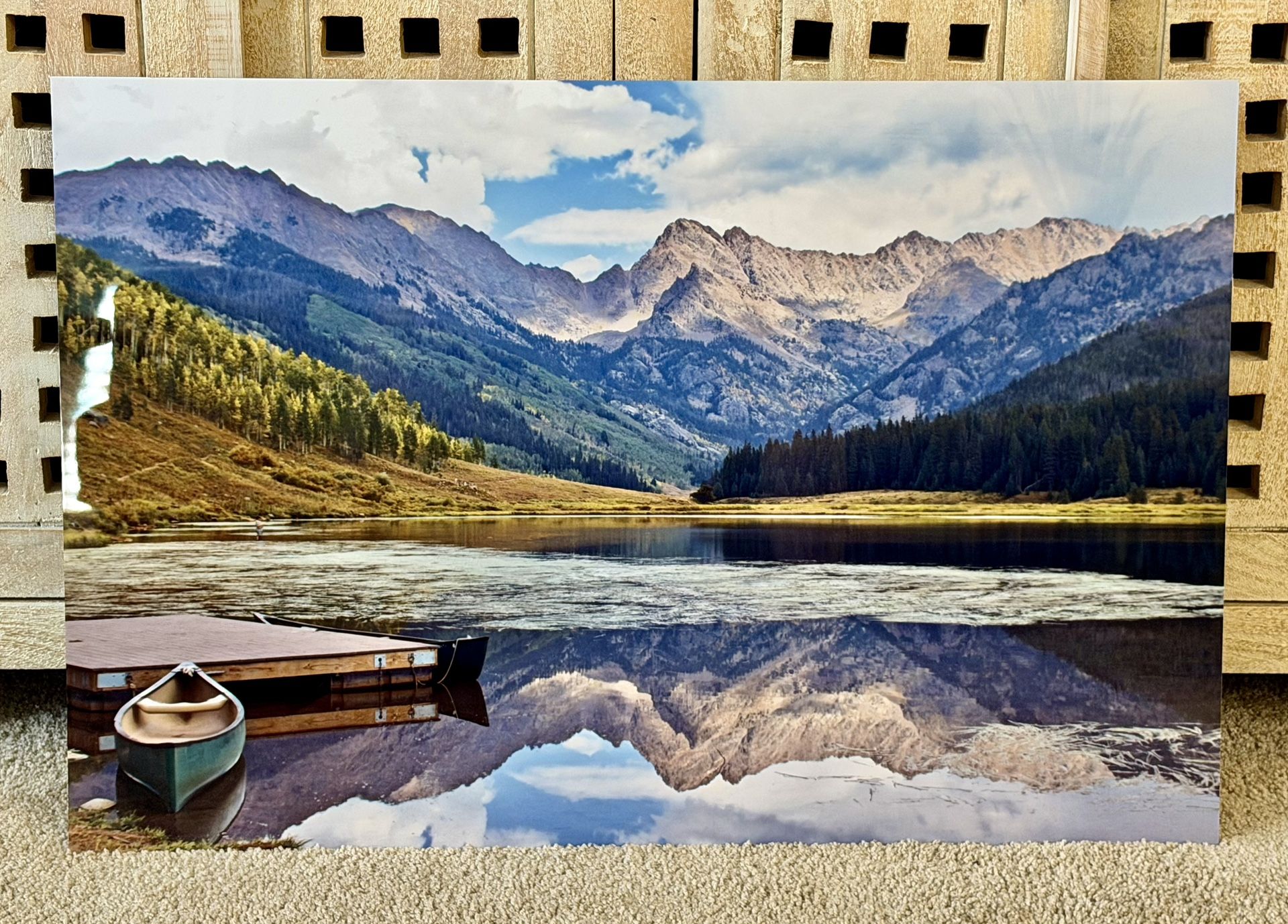 Fine Art Photography Printed On Mteal