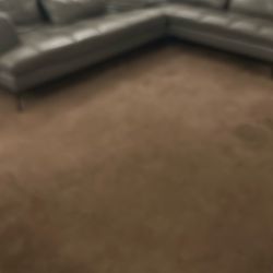 Leather lSectional Couch 