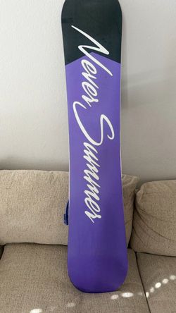 Never Summer snowboard 151