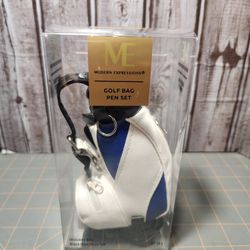 Modern expressions golf bag pen set NEW