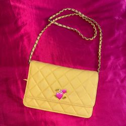 Yellow crossbody 