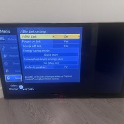 Panasonic 42” LCD TV – TC-L42E50
