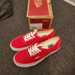 Red Vans Shoes