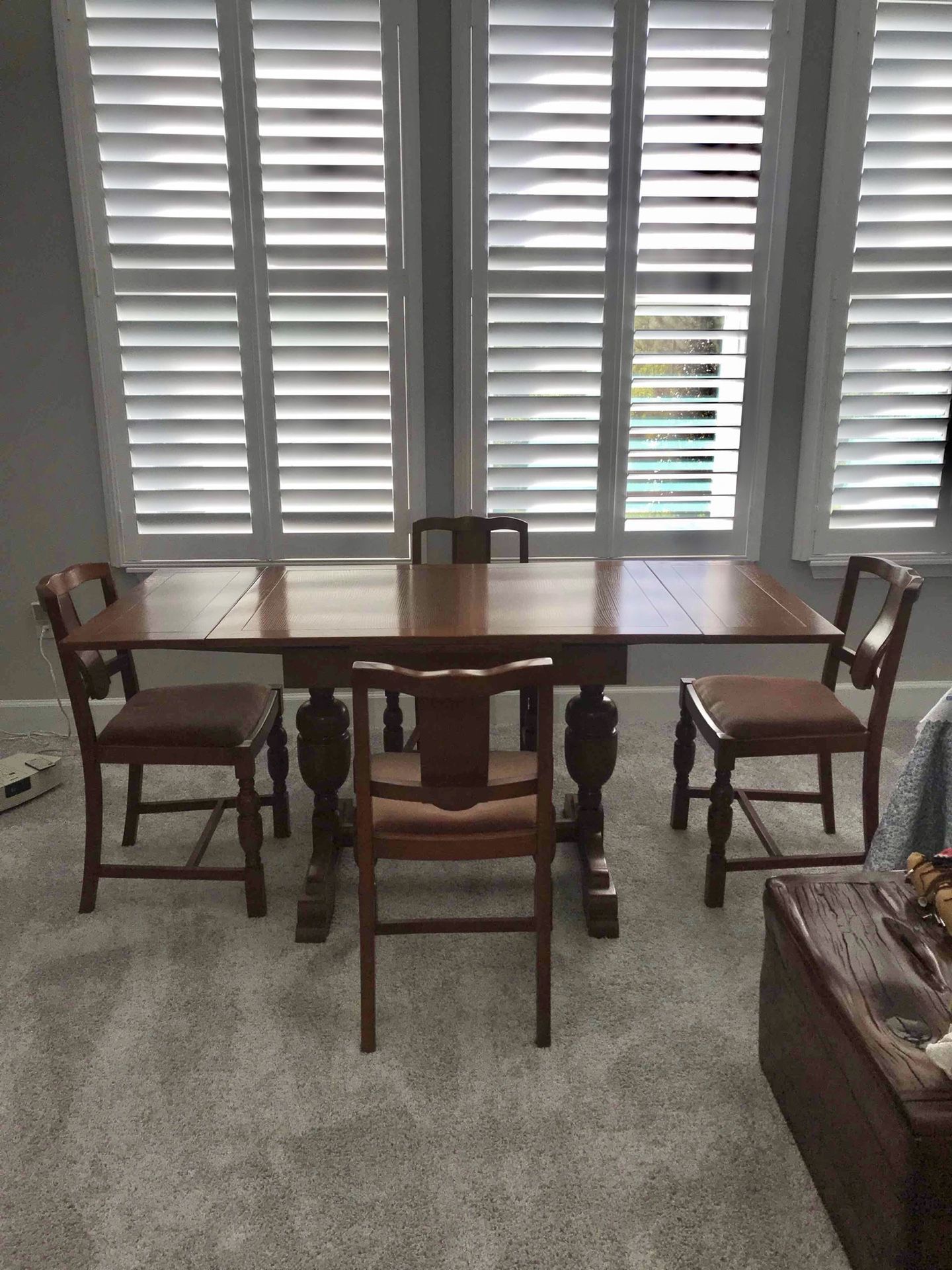 Kitchen/Dining Table & Four Chairs