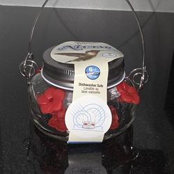 4 Hummingbird feeders