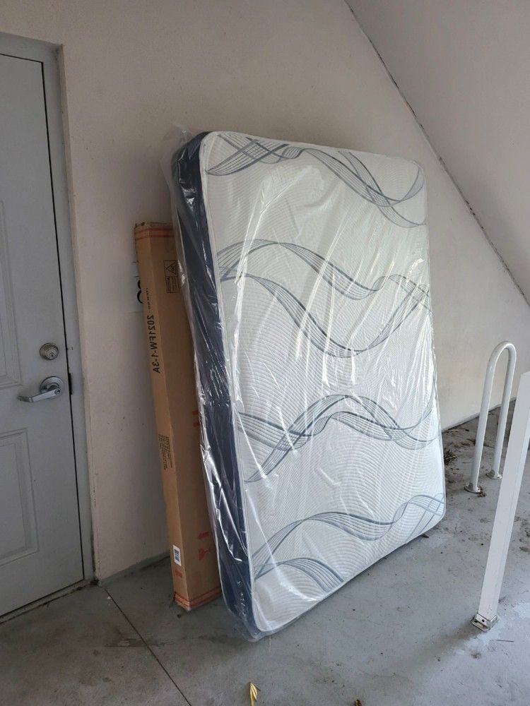 NEW FULL MATTRESS AND BOX SPRING -- Also Available In All Sizes.