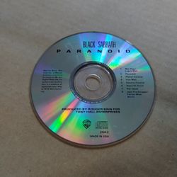 Black Sabbath - Paranoid - Warner Bros. - CD *Disk Only!