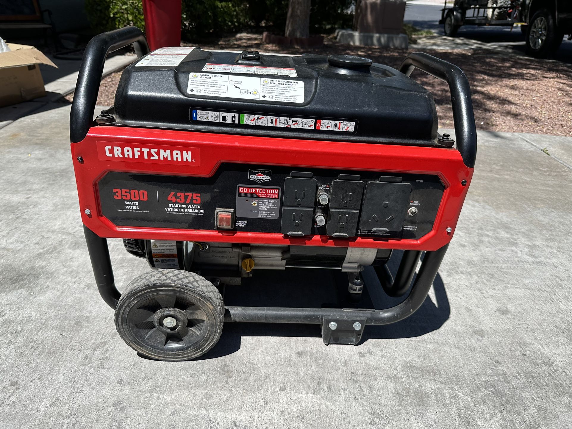 Craftsman 3500 Generator