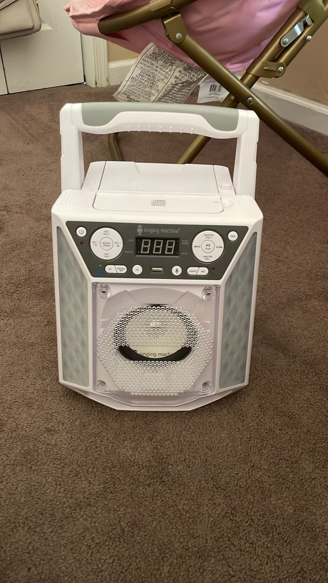 Bluetooth Wired AND OR wireless karaoke machine