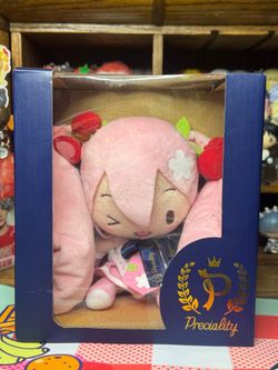 Hatsune Miku Sakura Preciality Plush Doll - Winking Cherry Blossom Edition