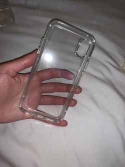 Otter box iPhone X/xs clear cover new