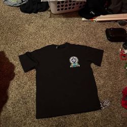 Medium Black Chrome Heart Shirt