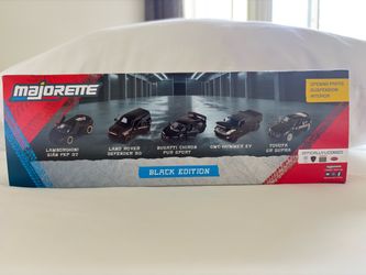 Majorette Black Edition 5-Car Die-Cast Set