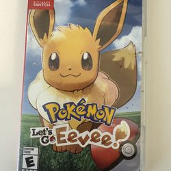 Pokémon Let’s Go Eevee - Nintendo Switch
