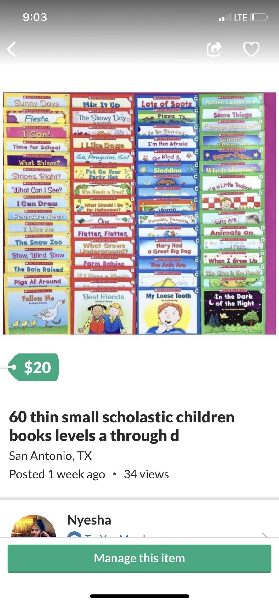 60 books small thin kids educational