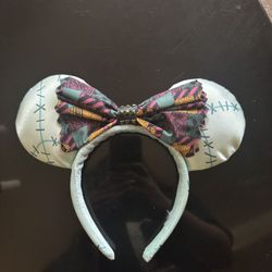 OG Disney Minnie Ears (Sally- Nightmare Before Christmas)