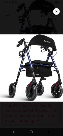 LIGHTWEIGHT 🤗 ROLLATOR  WALKER