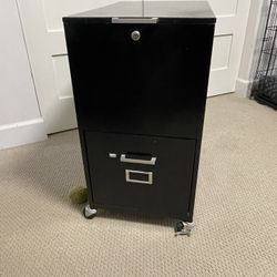Filing Cabinet On Wheels