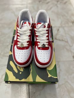 Bapesta  Shoes Red 