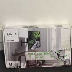 SANUS Accents Full-Motion TV Wall Mount (26–55”) – New/Open Box