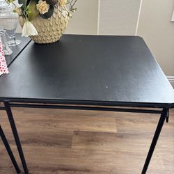 4 Folding Card Tables