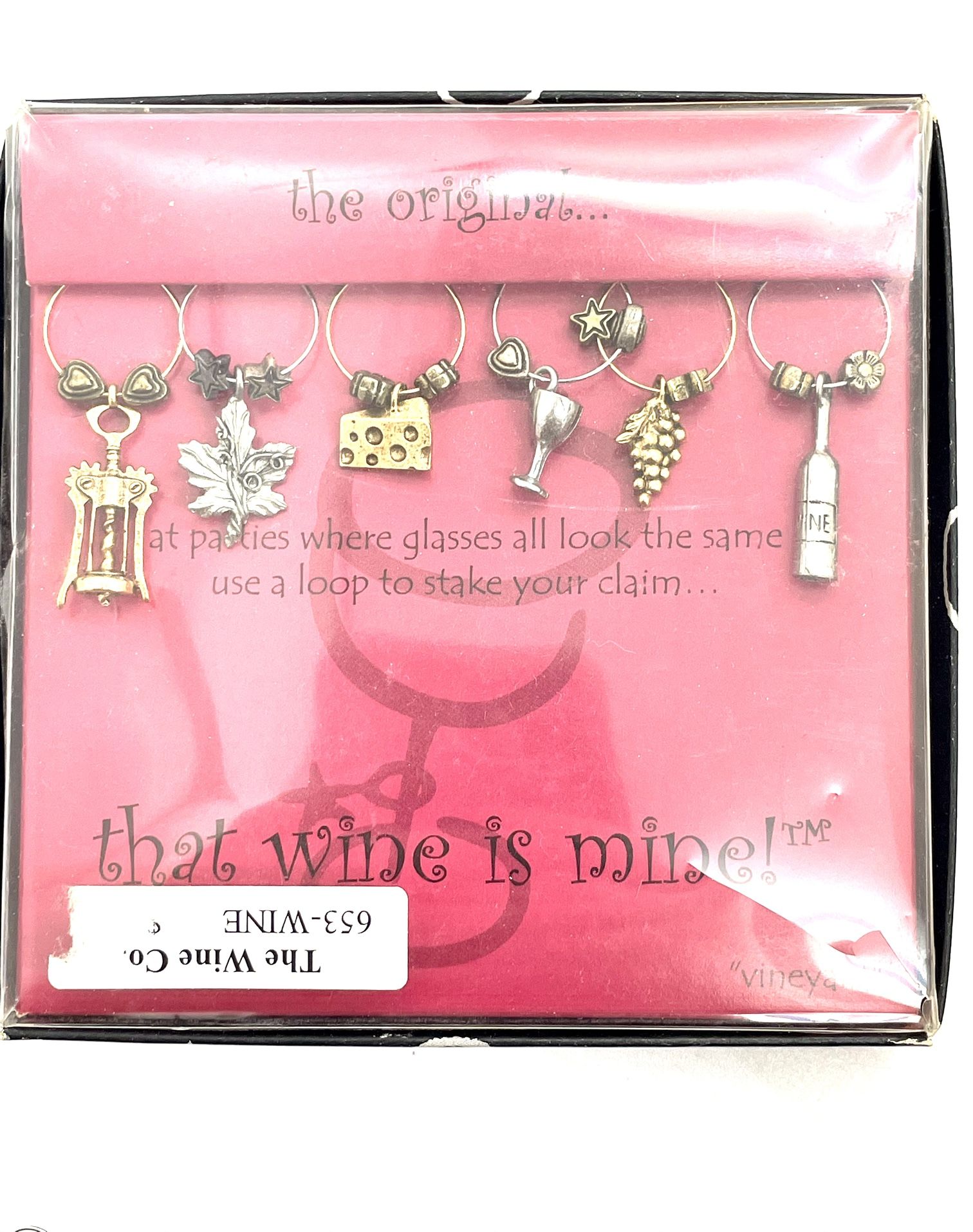 New Wine Glass Charms